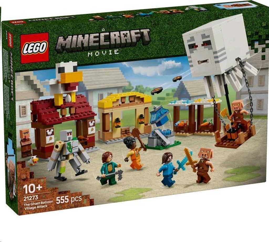 LEGO® Minecraft® Attacco del pallone Ghast 21273 Immagine del prodotto 