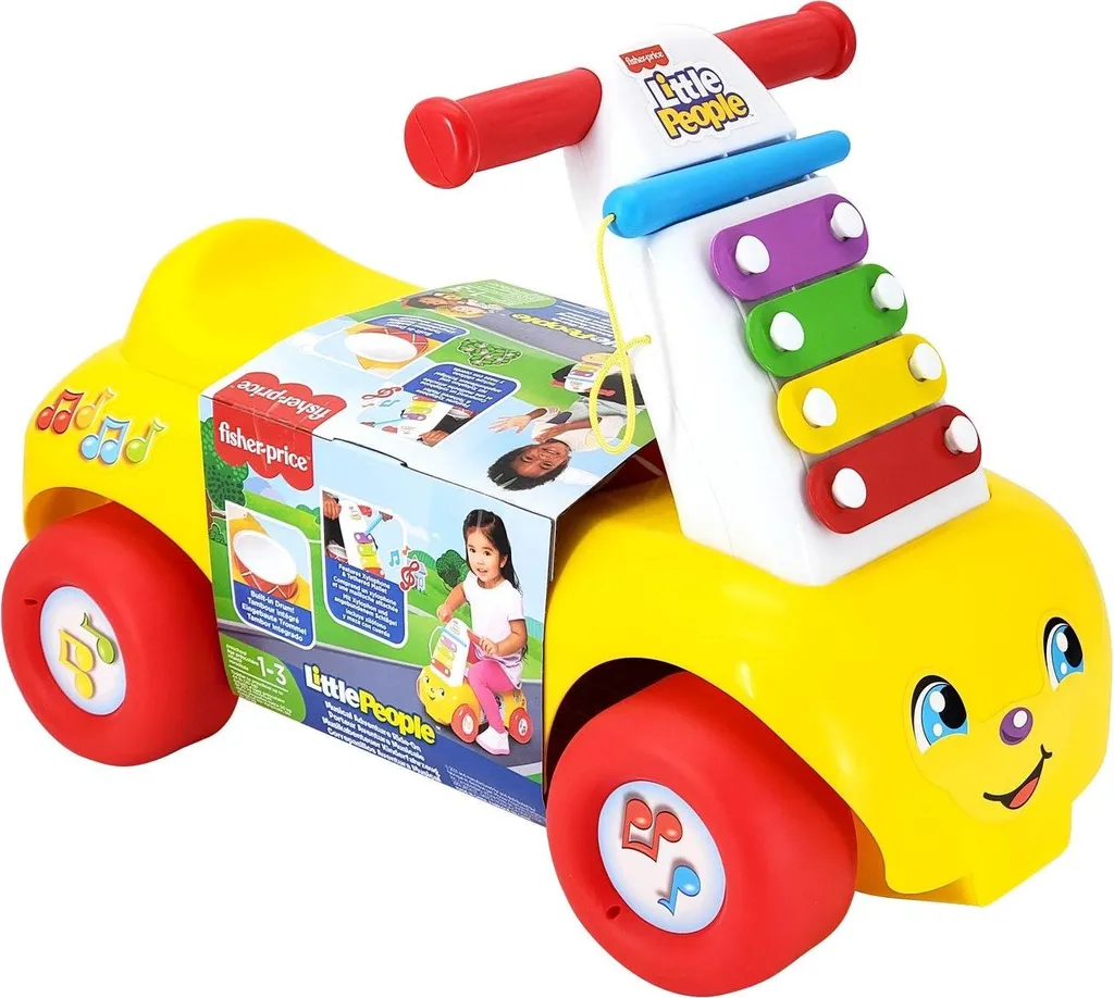 Fisher-Price Little People Music Adventure Ride On Porteur Musical Enfant