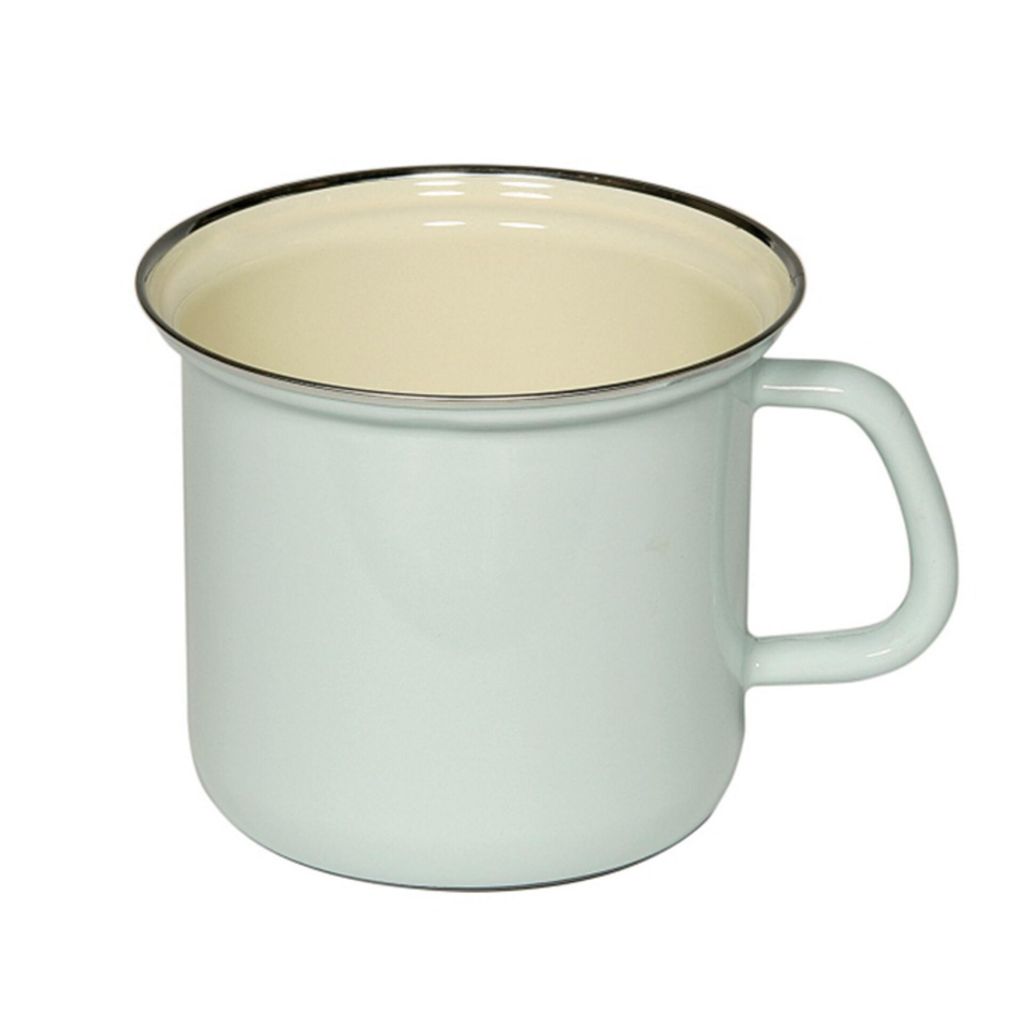 Hrniec Riess s chrómovým okrajom Ø14cm 1,5 litra Smalt Obrázok produktu 