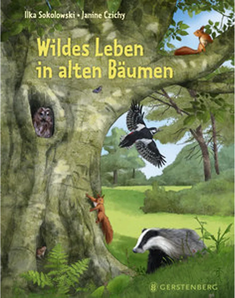 Wildes Leben in alten Bäumen : Guide Visuel Faune Sauvage pour Naturaliste