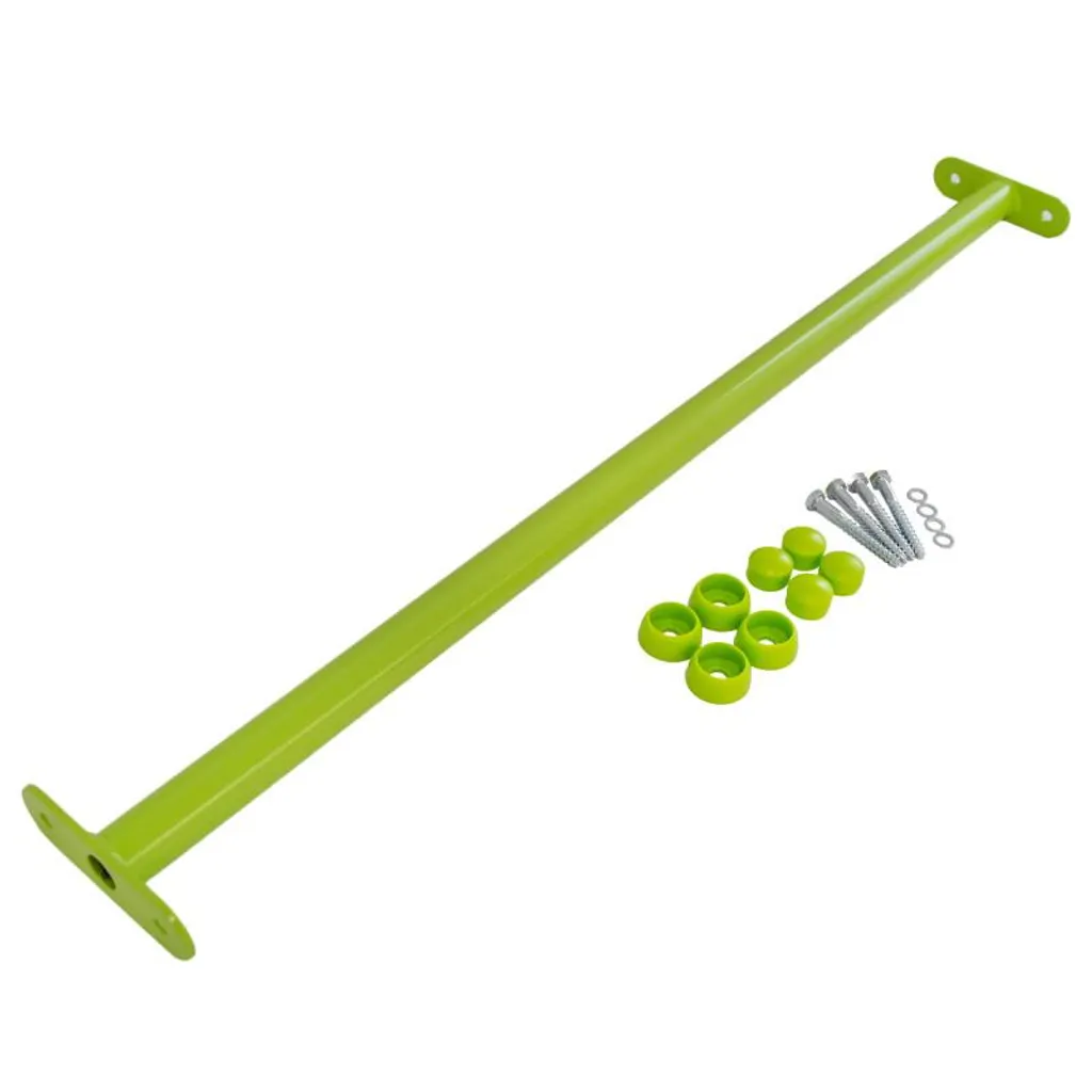 Set Barre Calisthenics Junior 4iQ 90cm Verde Lime - Acciaio 4 pezzi