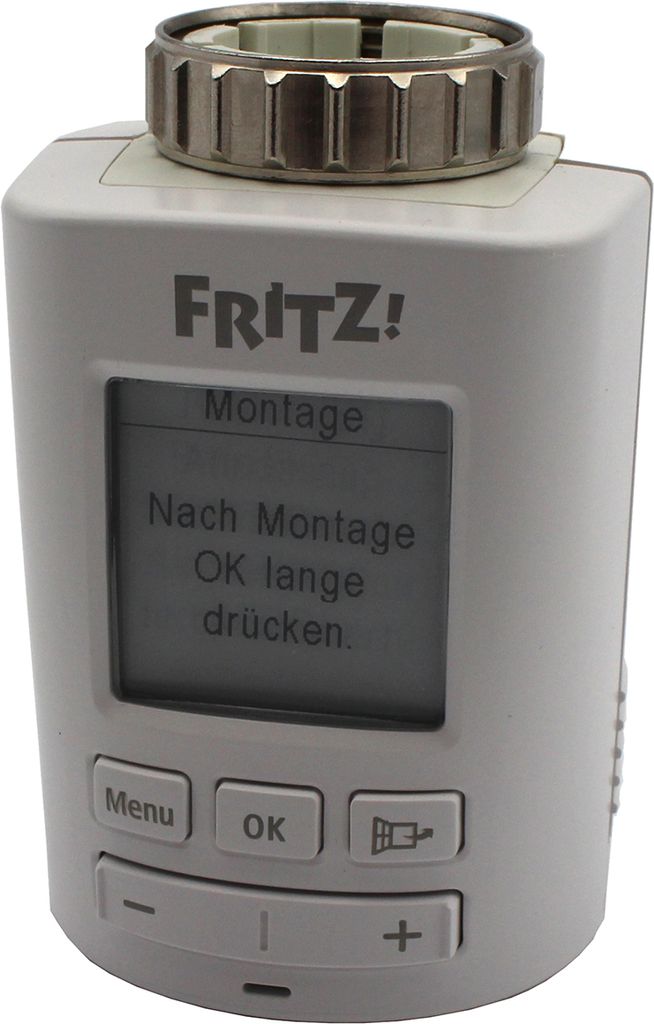 AVM FRITZ!DECT 301 (Intelligenter Heizkörperregler für das Heimnetz, für alle gängigen Heizkörperventile und FRITZ!Box mit DECT-Basis, FRITZ!O...