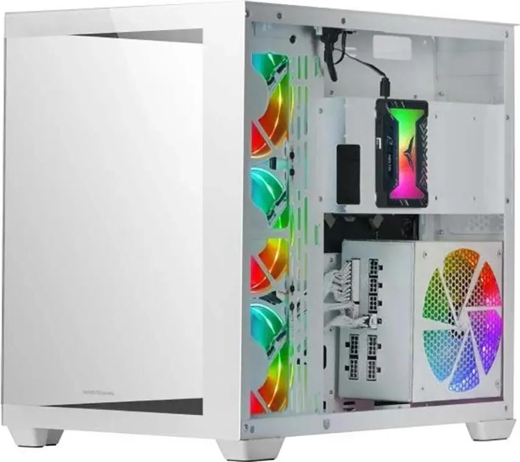 Boîtier PC E-ATX Mars Gaming MCV4 XXL idéal pour watercooling et gaming - 4