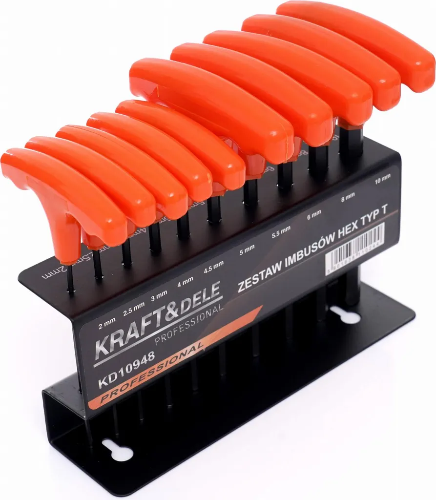 Jeu de clés Allen Kraft&Dele KD10948 pour débloquer les vis difficiles - 6
