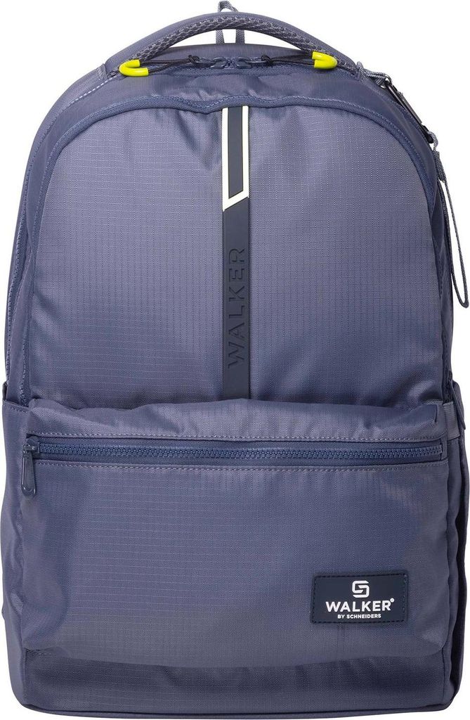 Walker Schulrucksack Rucksack mit Laptopfach Rey Backpack 30L Steel Grey blaugrau