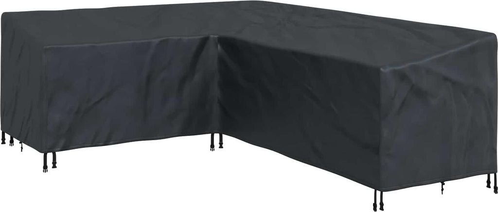 Möbelbezug Schwarz 250 x 180 x 80 cm 600D Oxford Stoff