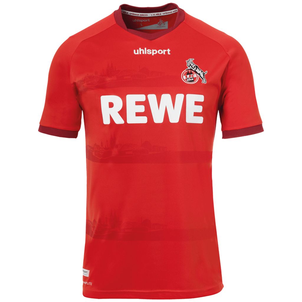 Uhlsport 1.FC Köln Auswärtstrikot 2021/2022 Unisex Shirt Rot 