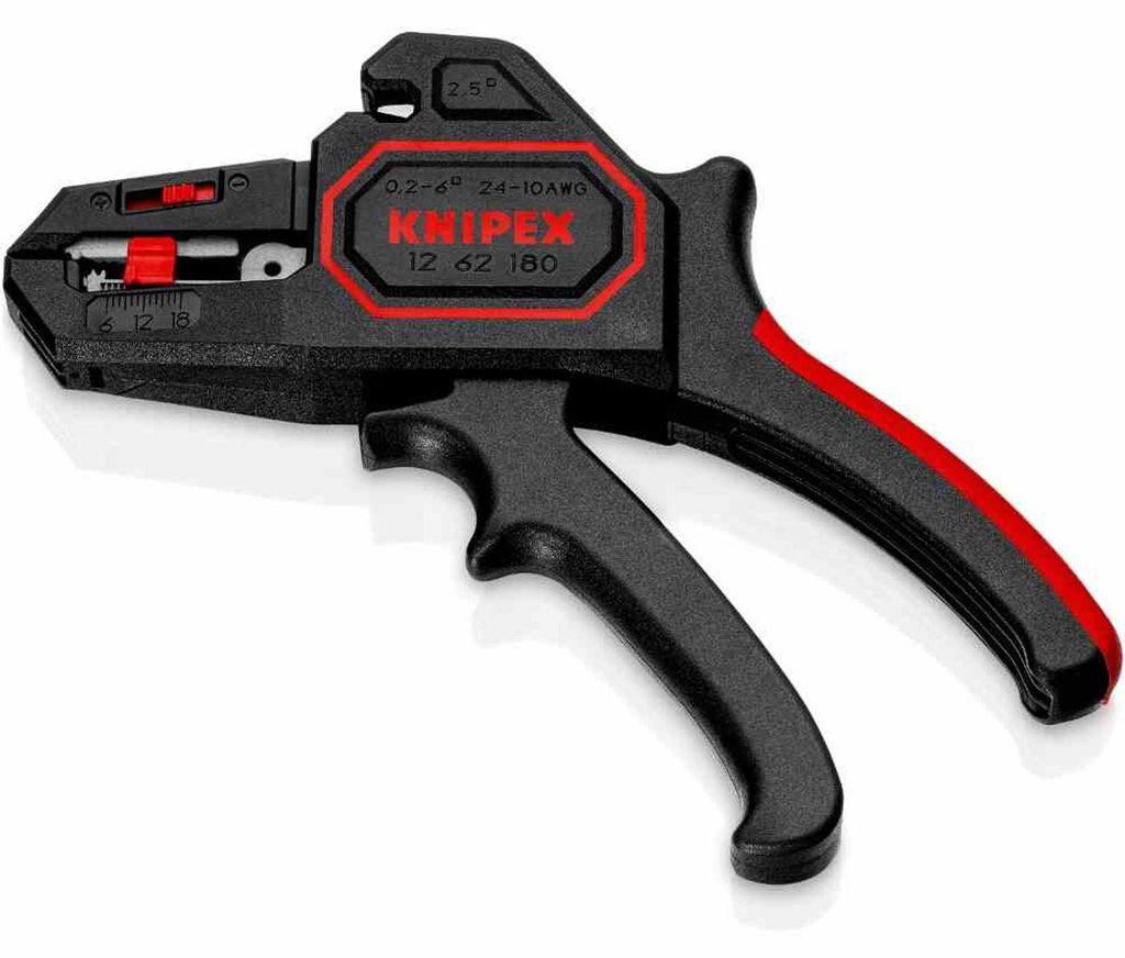 Pince à dénuder automatique Revolver 180mm - KNIPEX - 12 62 Image du produit 