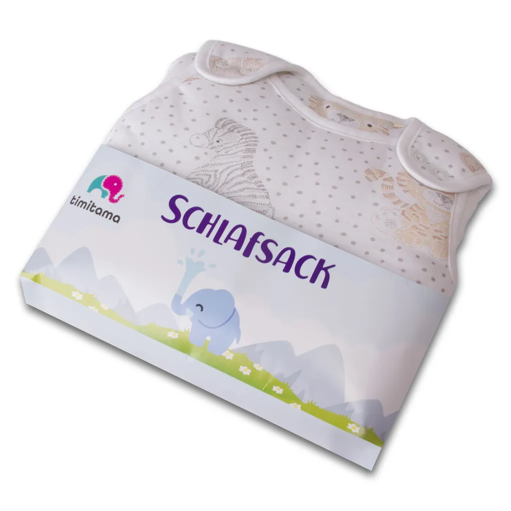 Sac de couchage pour bébé idéal pour des nuits douces en 100% coton - 4