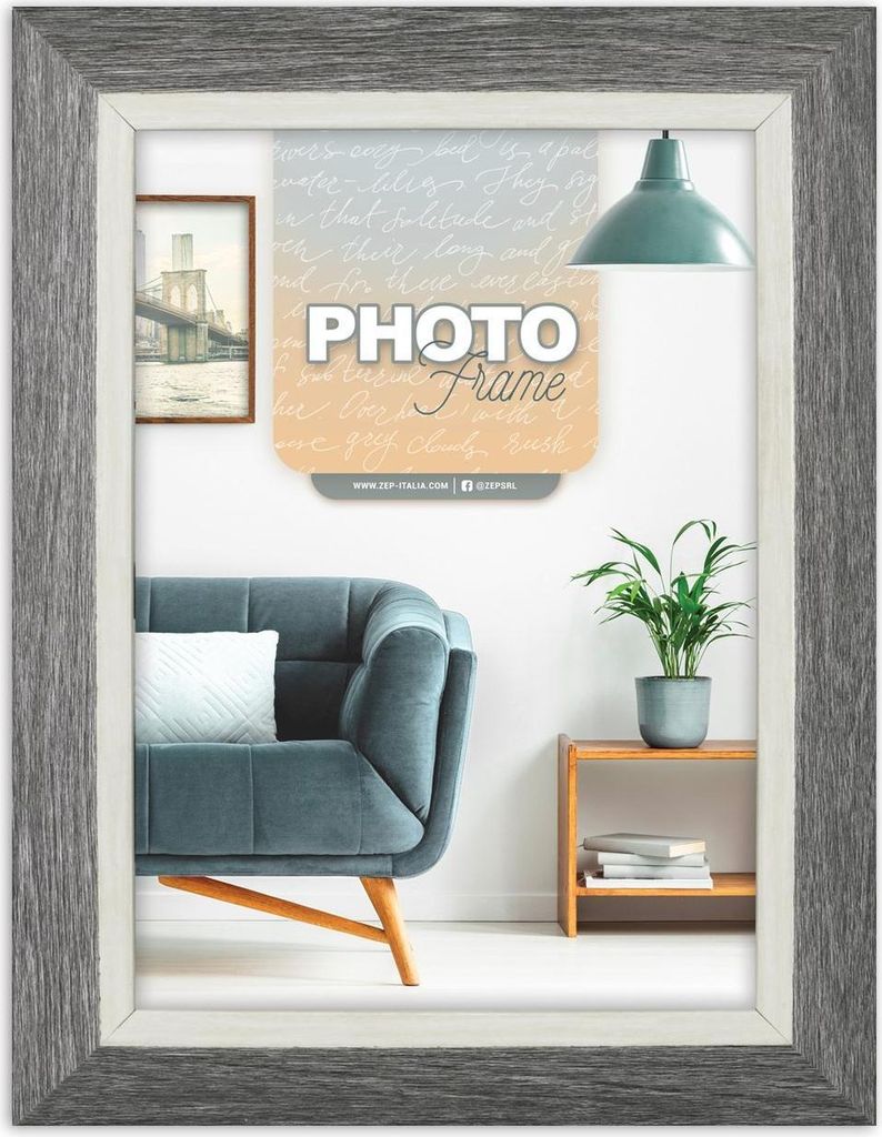 ZEP Fotorahmen Adél 15 x 20 cm, grau