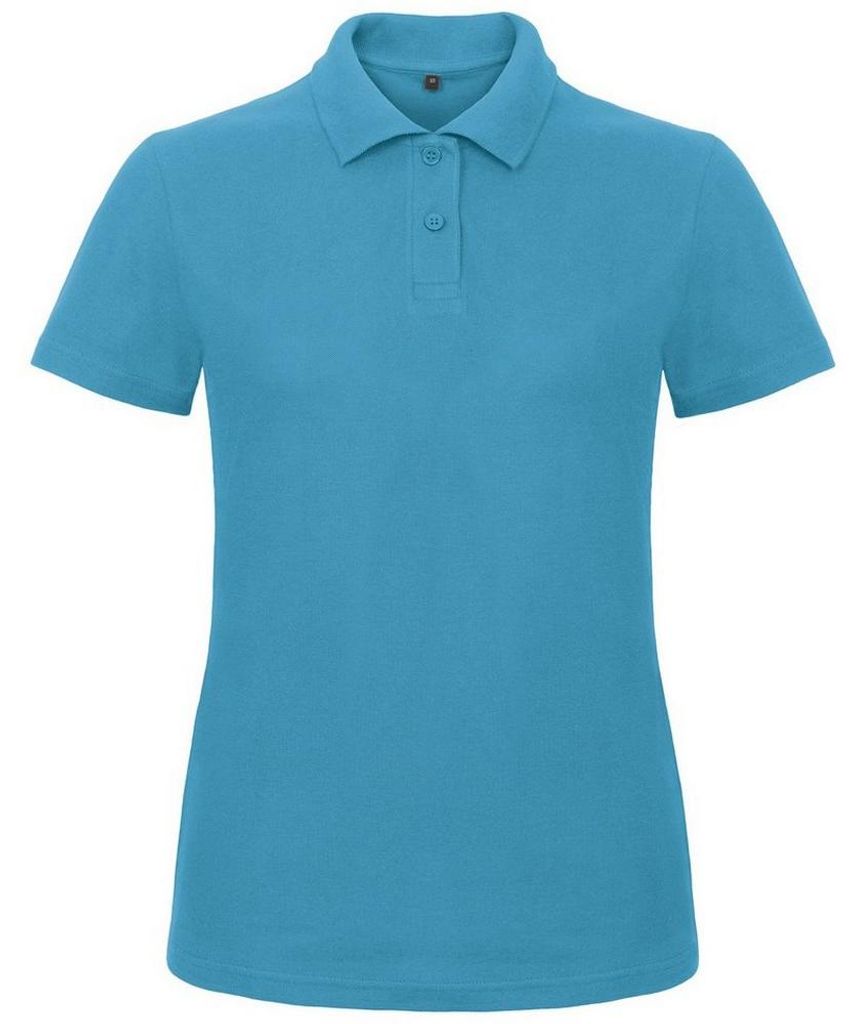 B&C - "ID.001" Poloshirt für Damen LT1831 (S) (Atollblau)