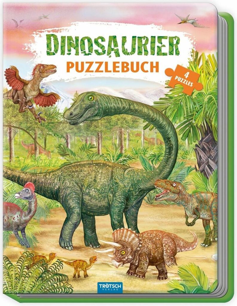 Trötsch Verlag Puzzlebuch Dinosaurier