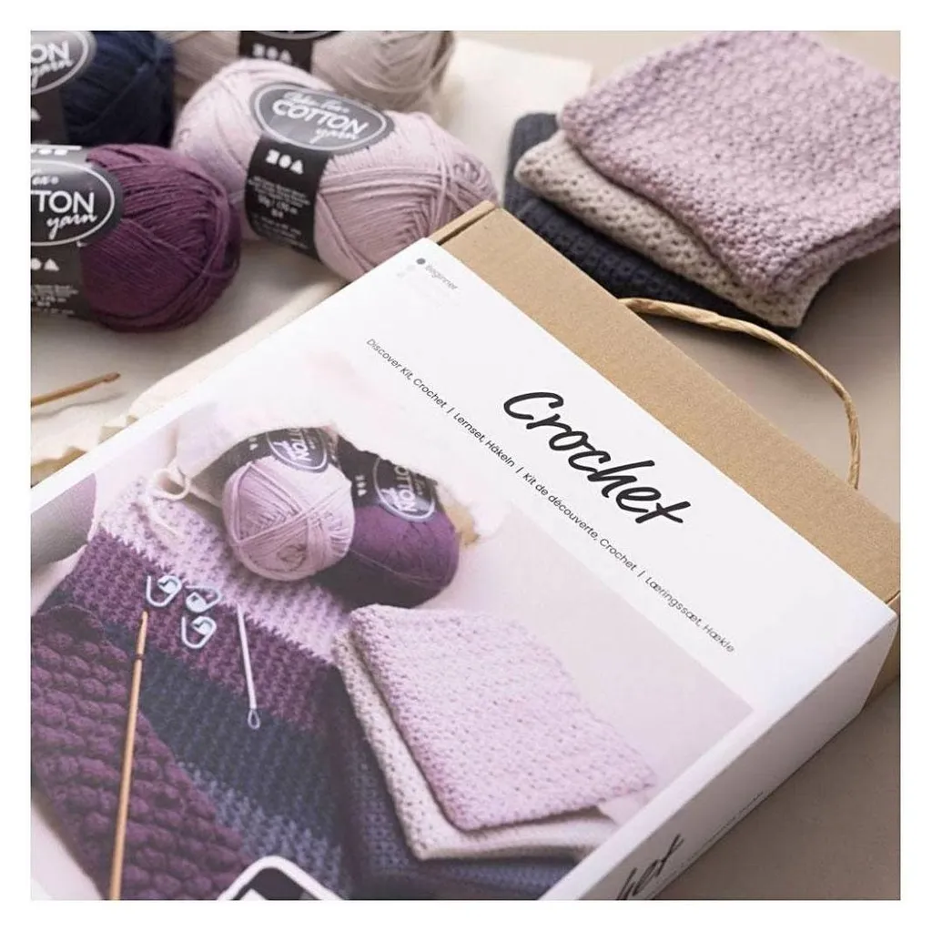 Ensemble de départ Crochet : Coffret Créatif pour apprendre pas à pas - 4