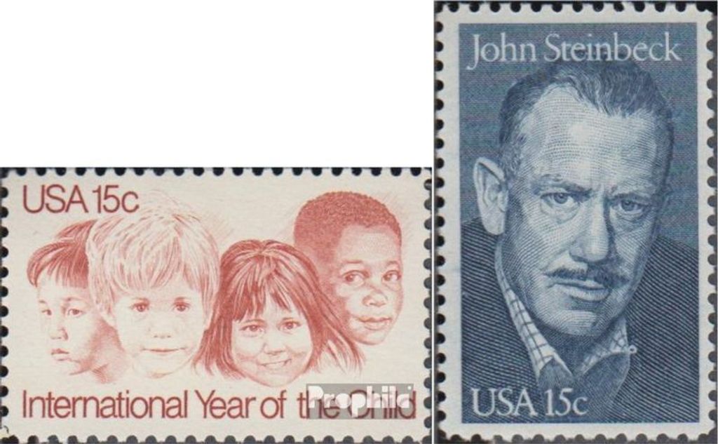 Briefmarken USA 1979 Mi 1373,1374 (kompl.Ausg.) postfrisch Internationales Jahr des Kindes