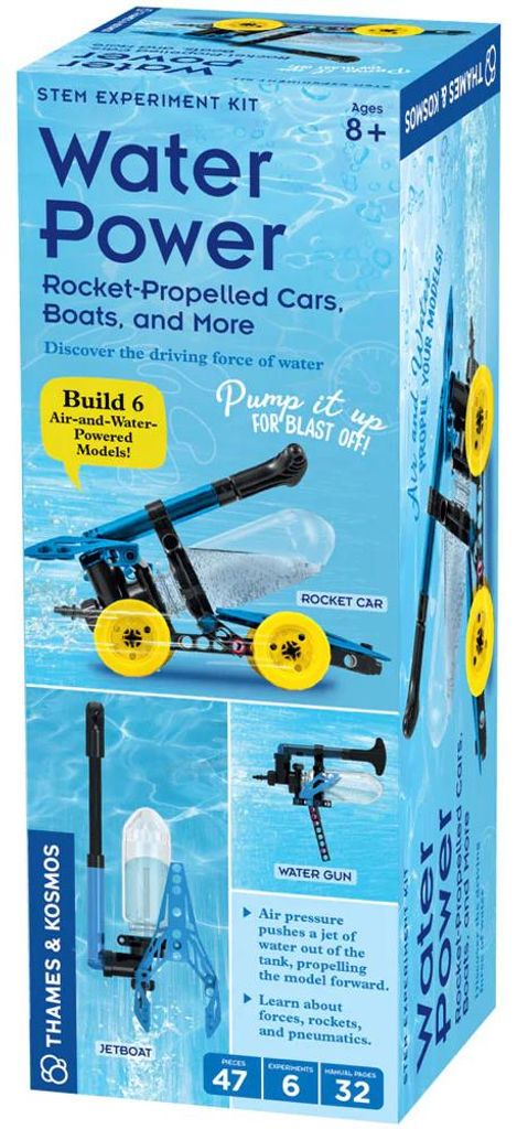 Thames & Kosmos Water Power Rocket-Propelled Cars, Boats, Produktbild 