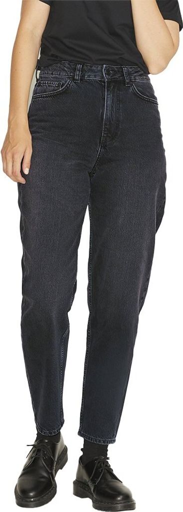 Jack & Jones Lisbon Mom Cr4007 Jjxx Hochtaillierte Jeans Schwarz 29 / 32 Frau Schwarz 29