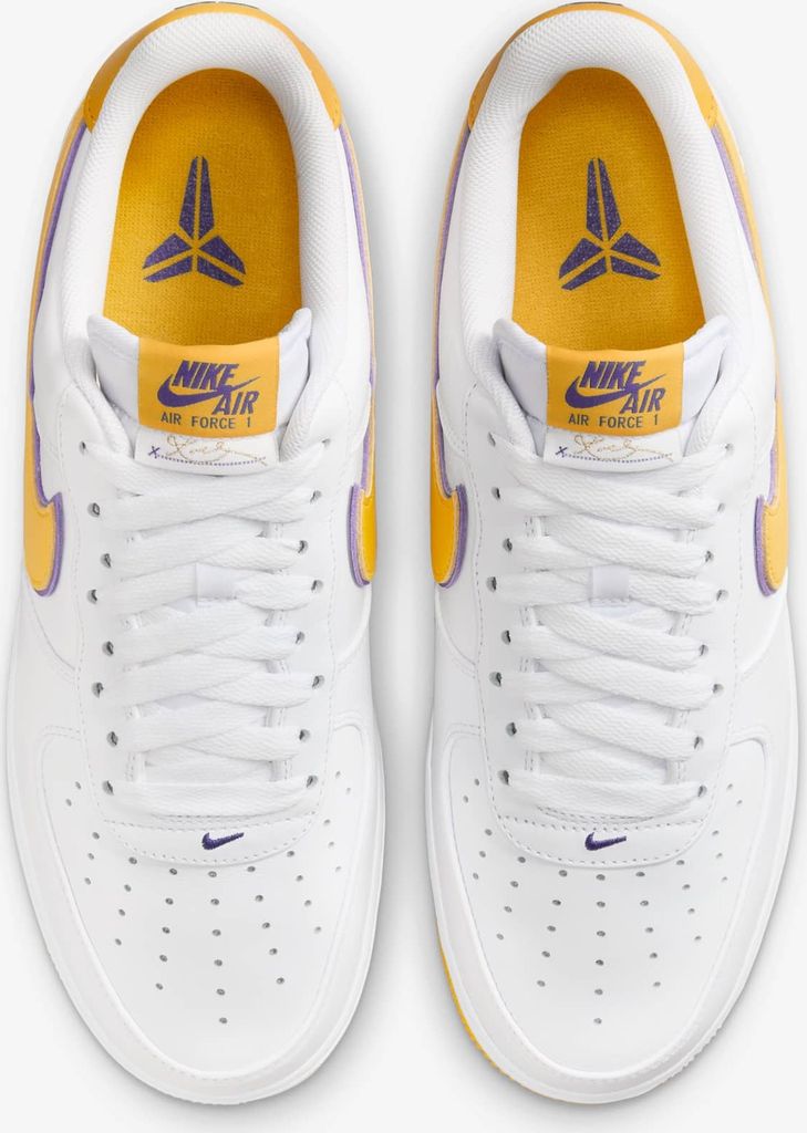 Kobe × Nike AirForce 1 Low Retro QS 28.5 Nike Air Force 1 Low Retro QS Kobe Bryant Lakers Home Men's