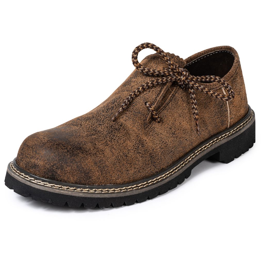 PAULGOS scarpe tradizionali antiche in vera pelle Haferl Immagine del prodotto 