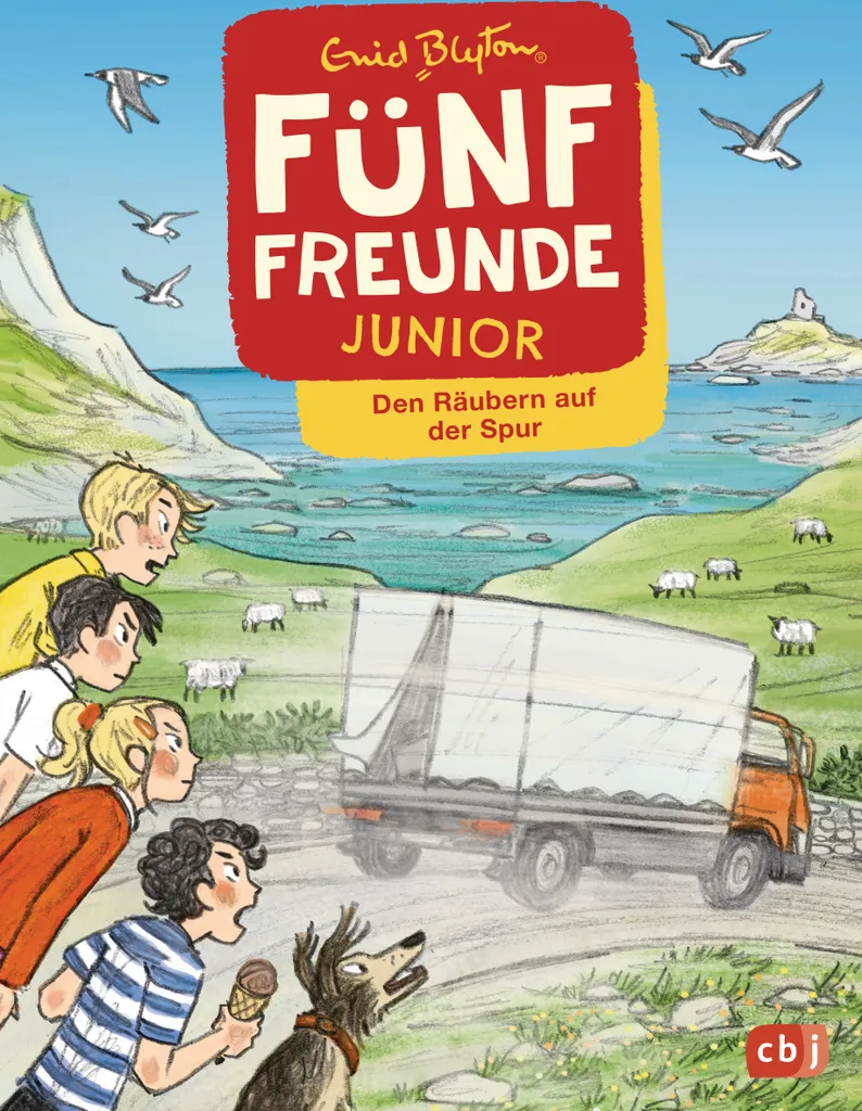 Le Club des Cinq Junior Sur la piste des voleurs - Grand format illustré