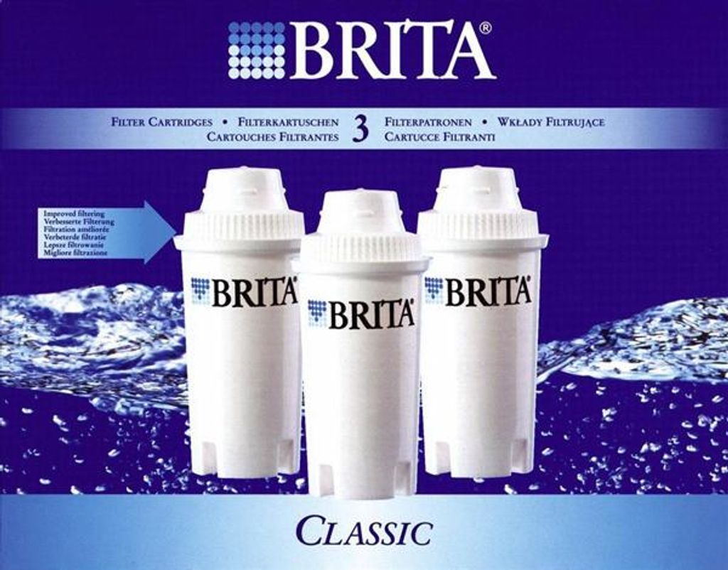 Brita 020 538 1x3 Brita Filterkartuschen Classic Pack 3 Image du produit 