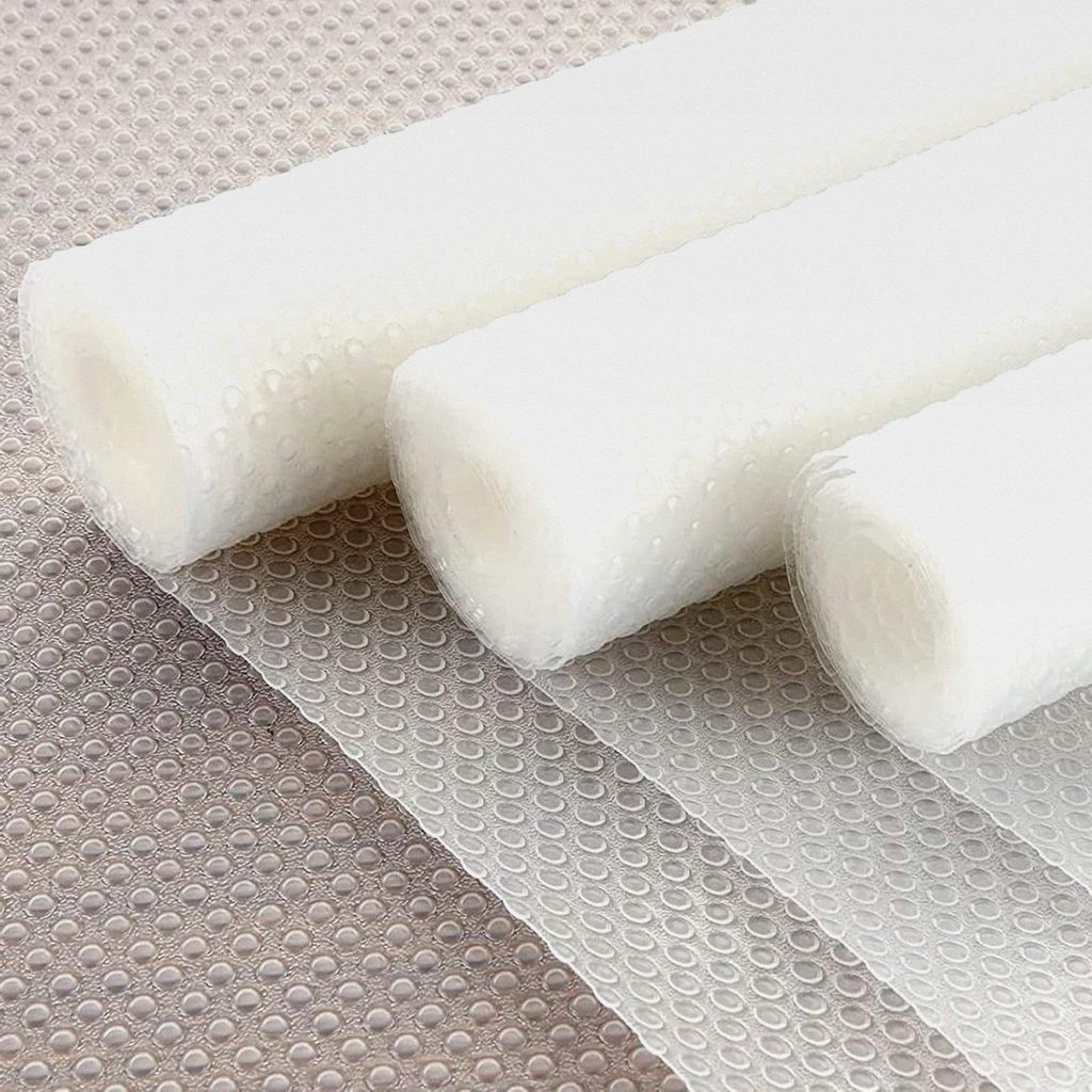 Schubladenmatte Antirutschmatte Schubladen Transparente Schubladenmatte Folie für Küchenschränke 3er Set 40x200cm Eva Schubladenschoner gegen Kr...