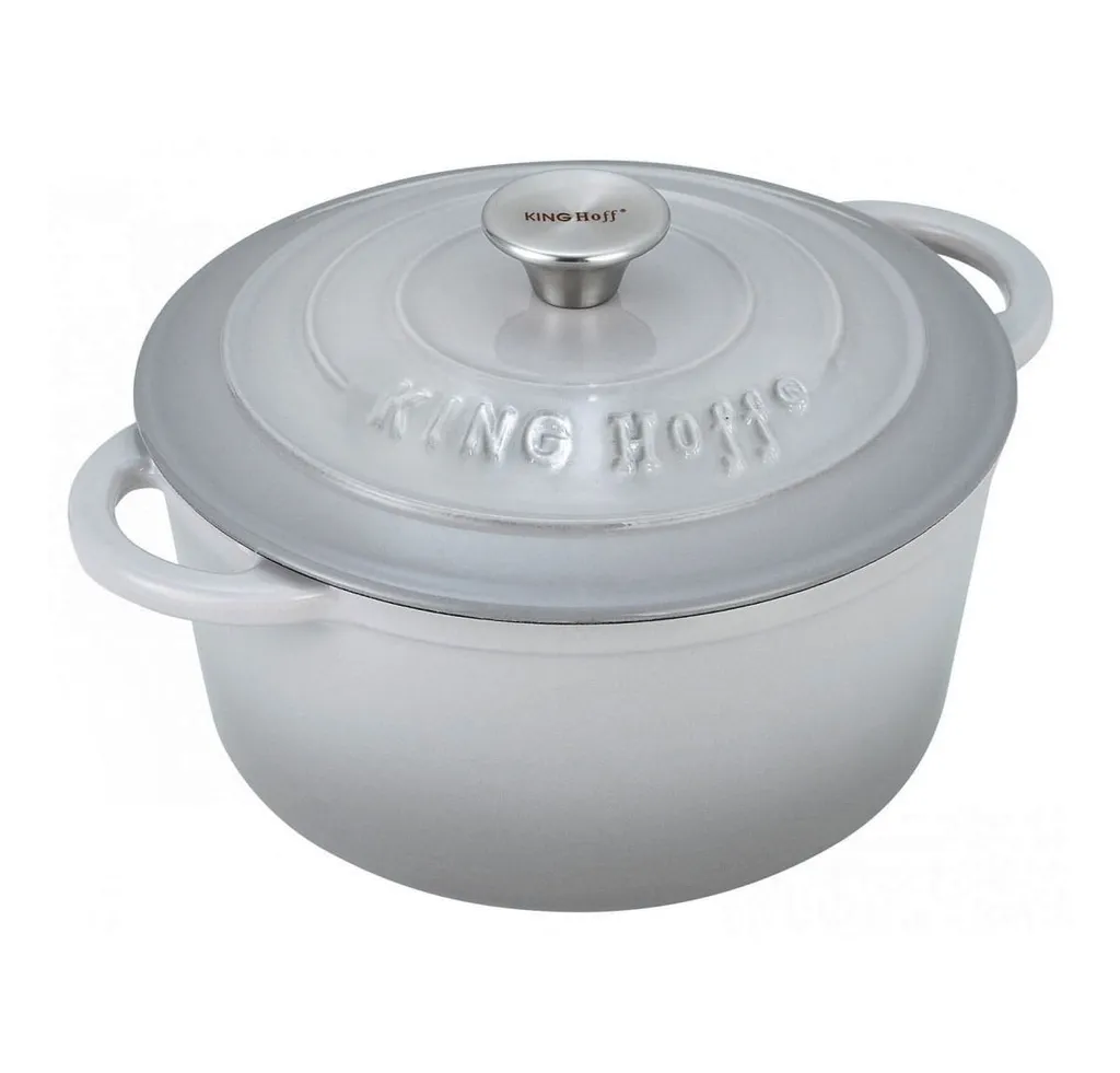 KINGHOFF KH-1520 pentola in ghisa smaltata 21 cm