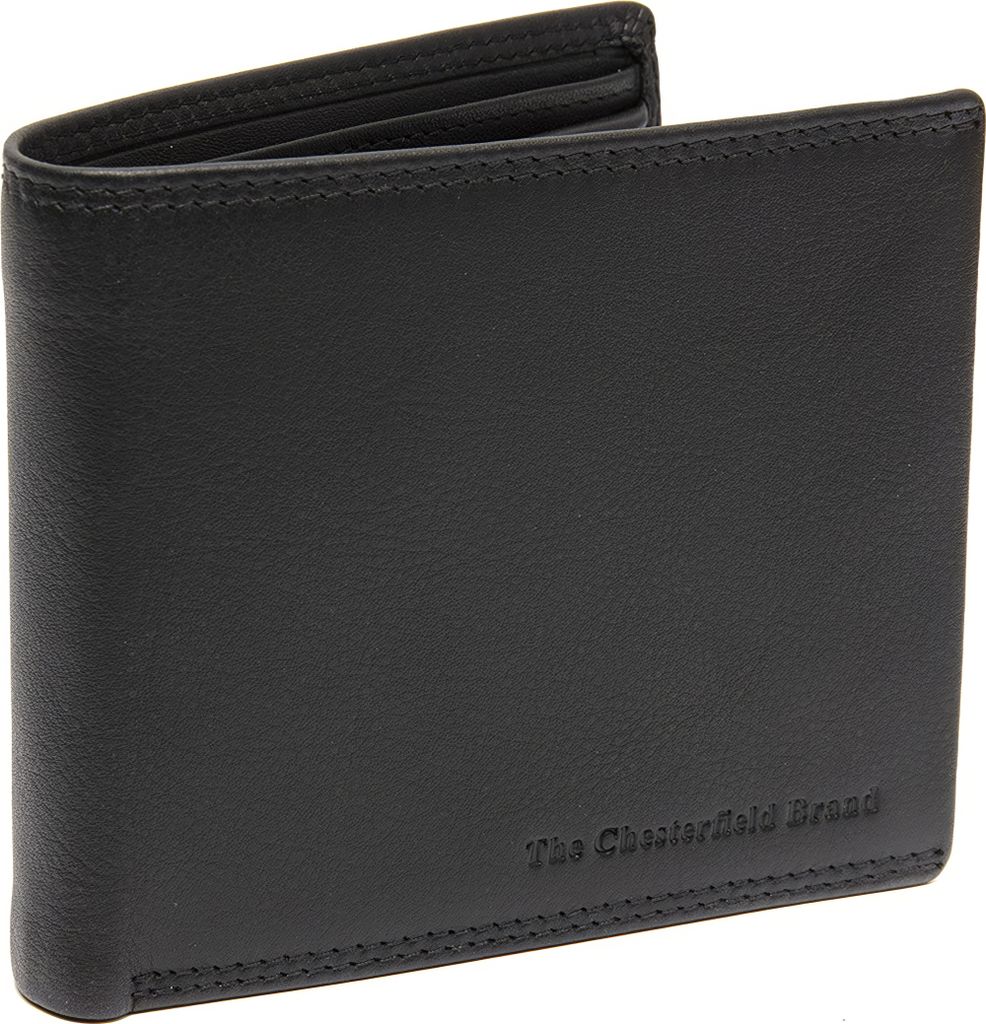 The Chesterfield Brand Leder Geldbörse Stephens Wallet Black schwarz