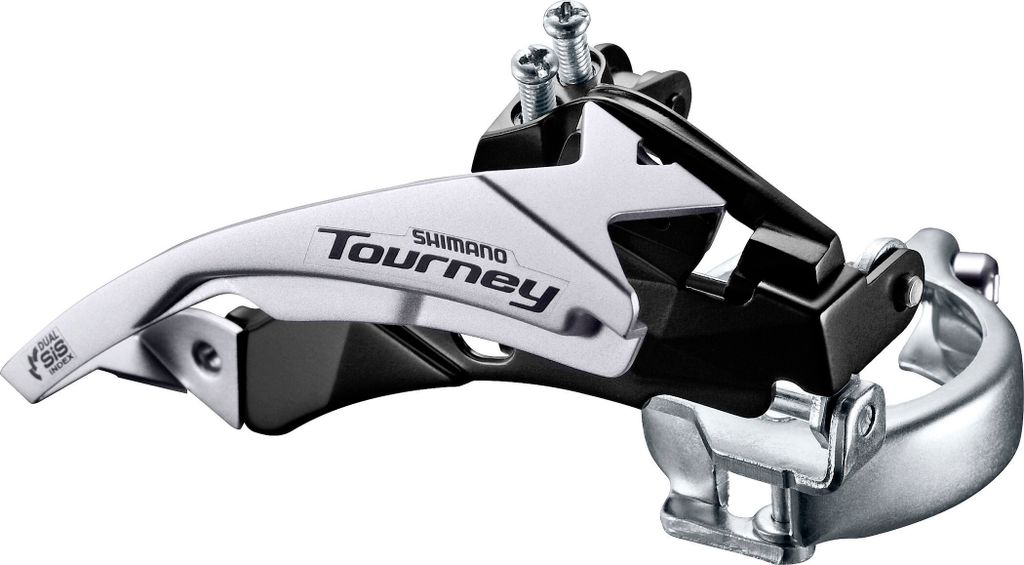 Shimano Tourney FD-TY500 Top Swing 3x7/6-Speed Clamp Band Umwerfer