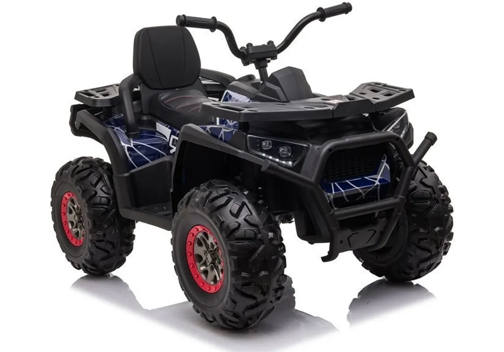 Quad Électrique XMX607 Spider Bleu avec Roues Silencieuses et Sécurité