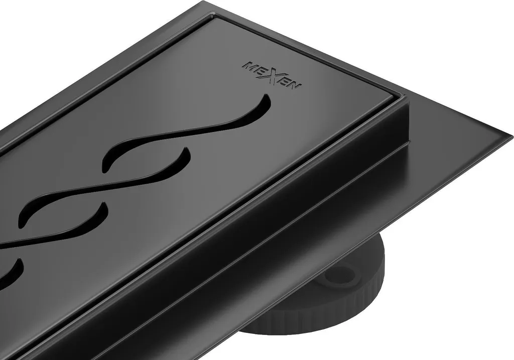 Offerta Mexen Flat M18 100 cm Nero - Miglior Prezzo Scarico Lineare 1723100-15