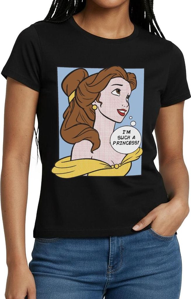 Belle I'm Such A Princess Frauen T-Shirt, M, Schwarz