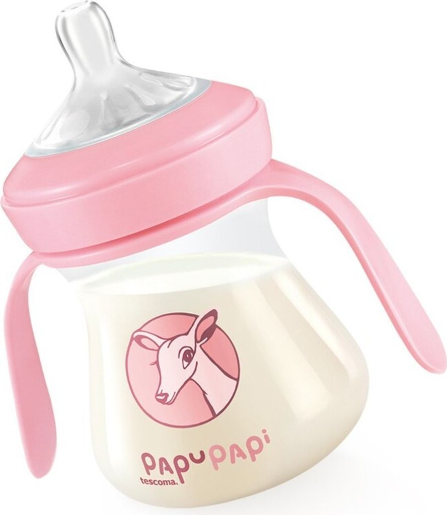 Tescoma Trinkflasche PAPU PAPI 150 ml, rosa