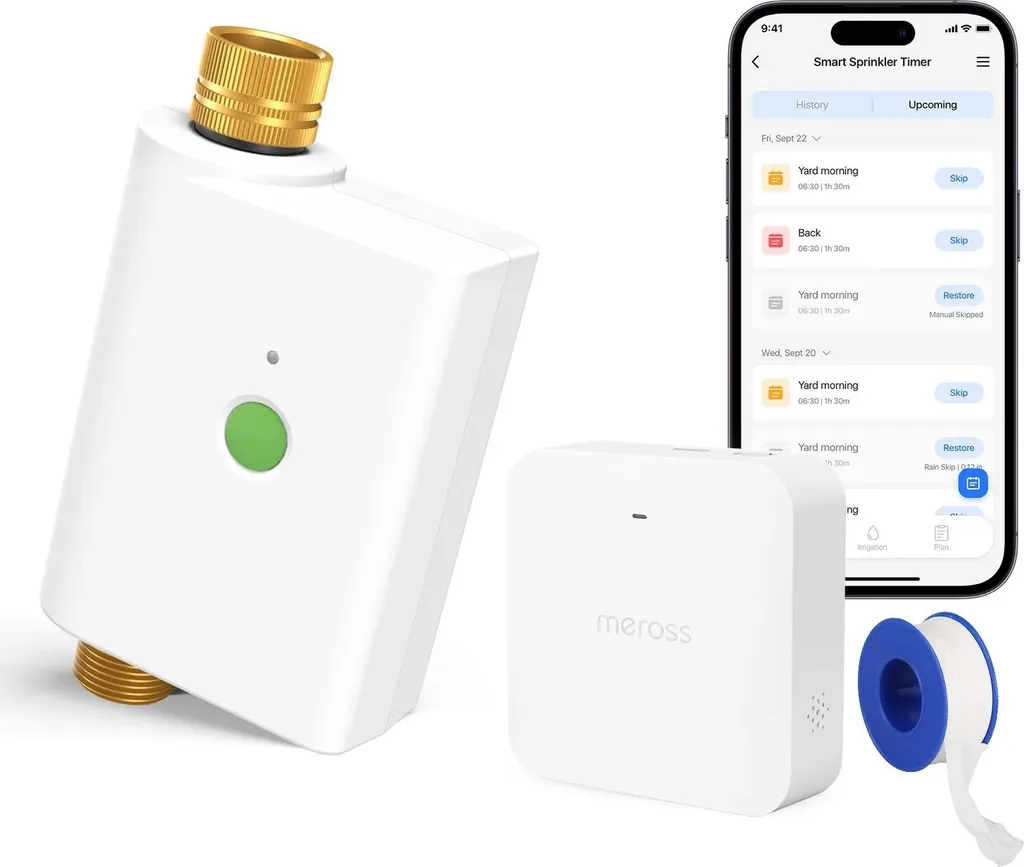 Arrosage de jardin intelligent WiFi, Contrôle à distance pour Vacances