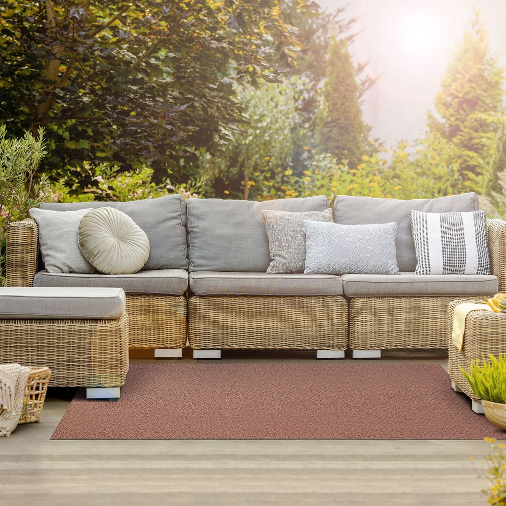 Outdoor-Teppich Design Messina 180x450 cm