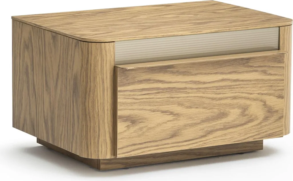 Table de chevet design avec plateau spacieux et finition haut de gamme