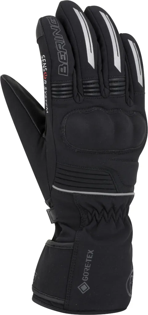 Gants femme Bering Hercule GTX Noir S protection moto homologuée