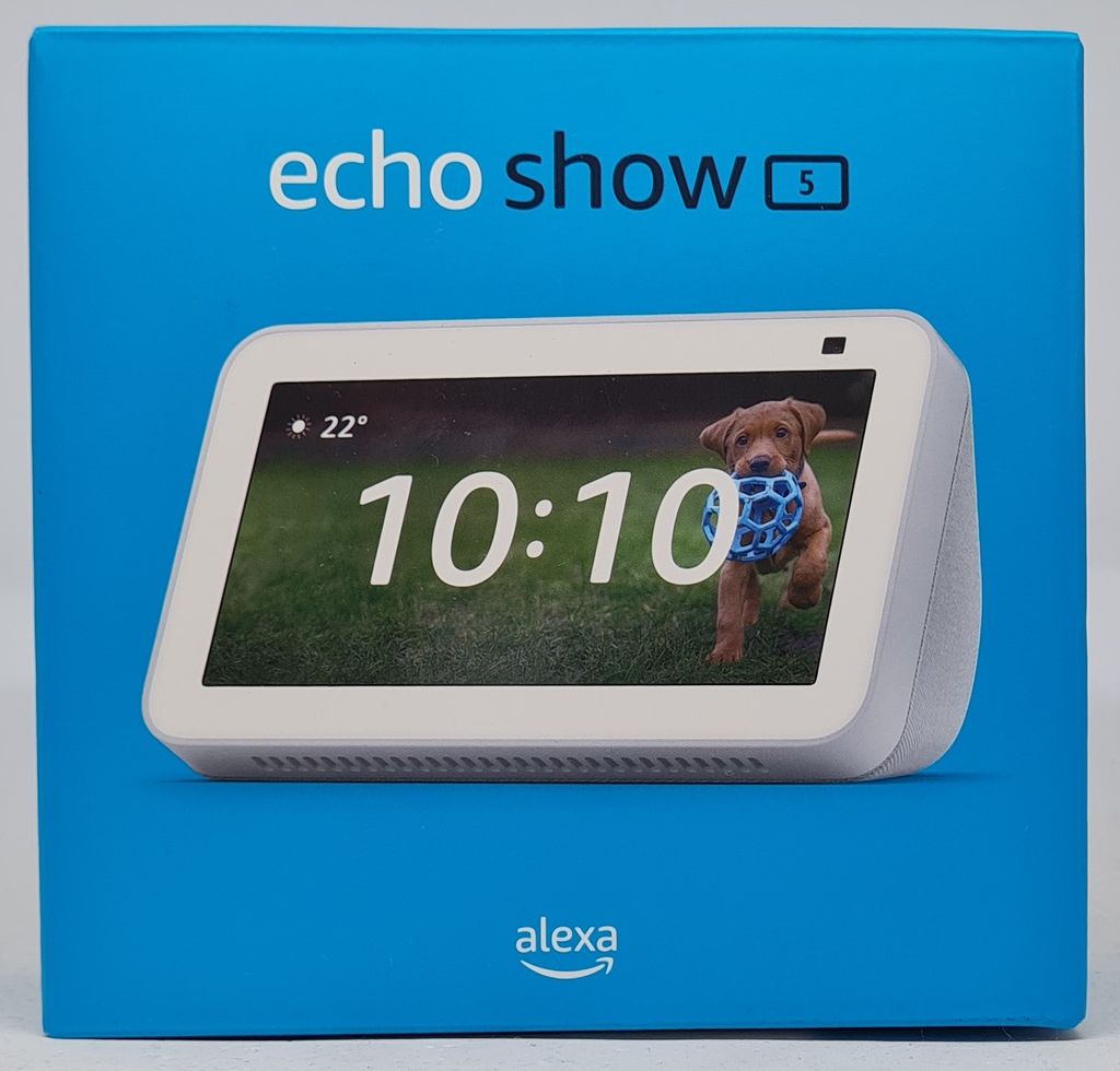 Amazon Echo Show 5 Sprach Videoanruf Alexa App 5,5 Zoll Smart Display Weiß 