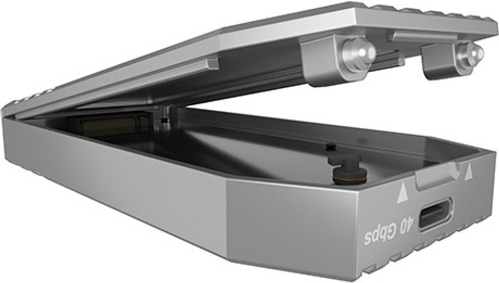 Icy Box ICY BOX IB-1919M-C42 SSD-Gehäuse Silber M.2