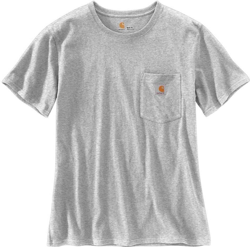 CARHARTT Workw Pocket S/S T-Shirt Heather Grey T.M - 103067M
