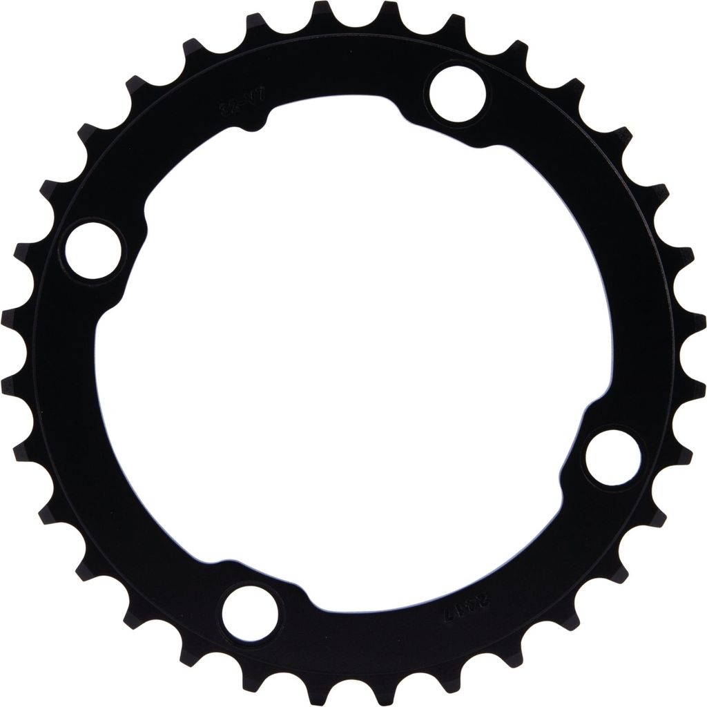 Kettenblatt 34 Z. Alu Ss Schwarz