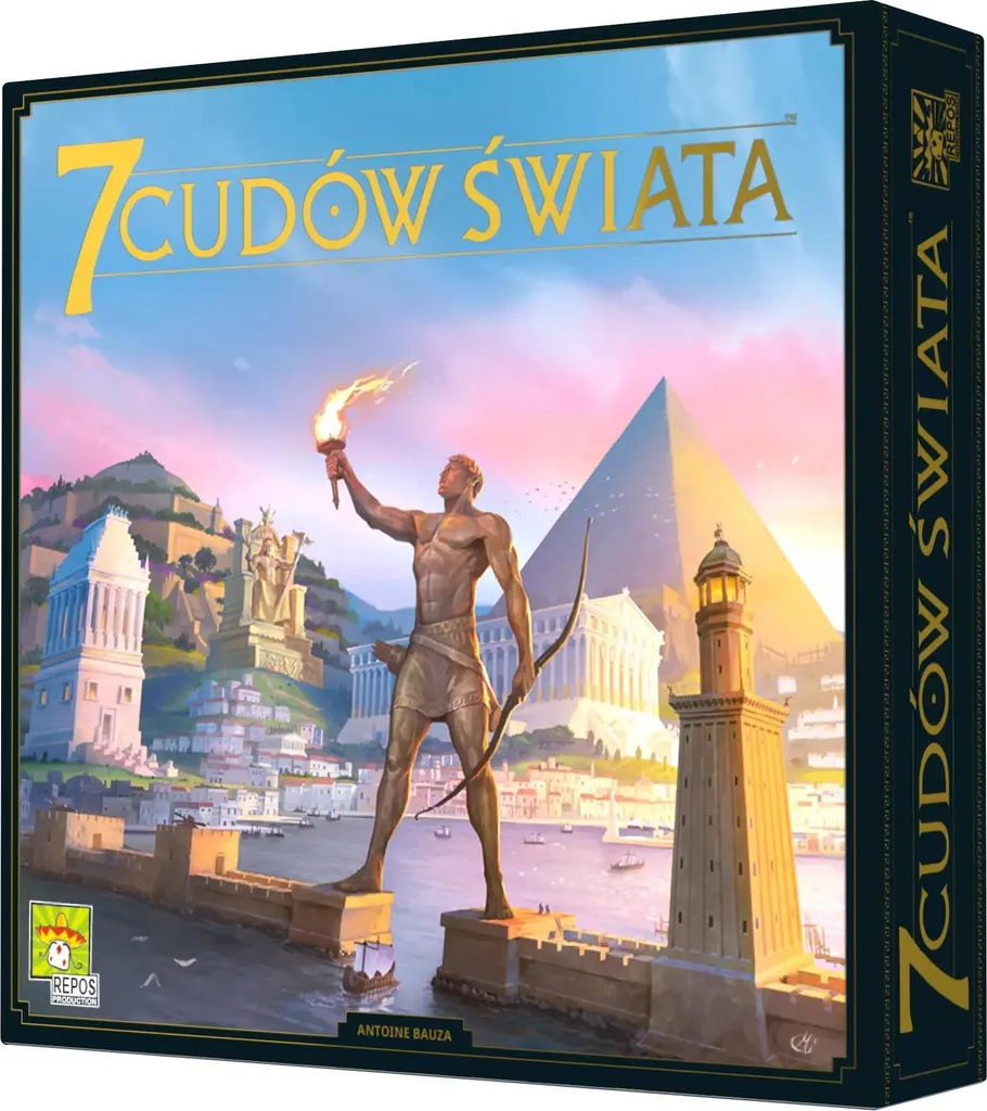 7 Wonders Version Polonaise - Jeu de Société pour Soirées de 2 à 7 Joueurs
