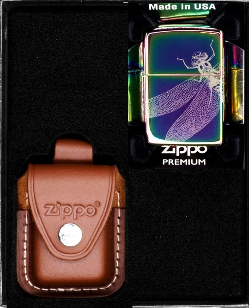Feuerzeug-Set ZIPPO DRAGONFLY DESIGN Geschenk No2