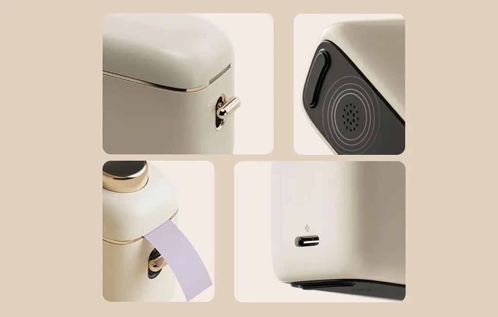 Niimbot H1S Stampante Etichette Wireless: Design Retro e Precisione - 9
