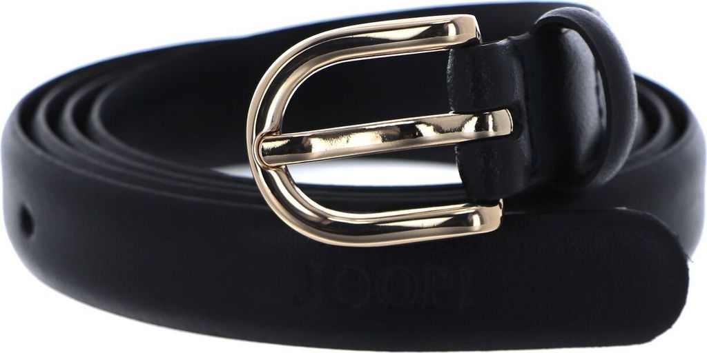 JOOP! Leder Gürtel 2,0 CM Classic Women's Belt W85 D`Blue dunkelblau