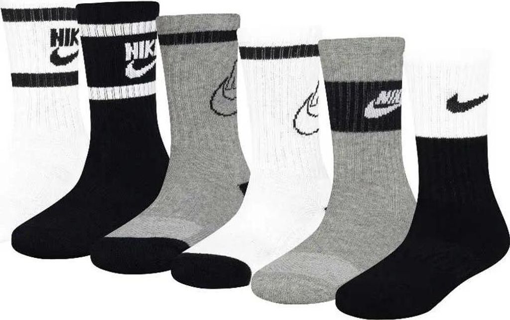 Nike Kids Nhretro Socken 6 Paare Mehrfarbig EU 23 1/2-27 Mehrfarbig EU 23 1/2-27