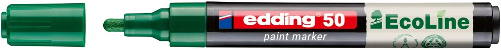 Marqueur Peinture Vert à l'Eau Edding 50 Eco - Pointe 2-3 mm 10 Unités