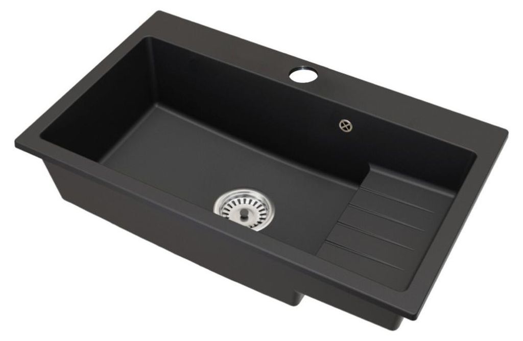 Kondela Granitový kuchynský drez so sifónom Rona 80x48 cm - Obrázok produktu 