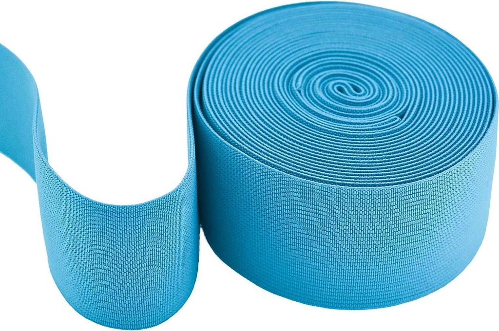 5m Gummiband 50 mm Gummilitze elastisches Band Bekleidungsgummi