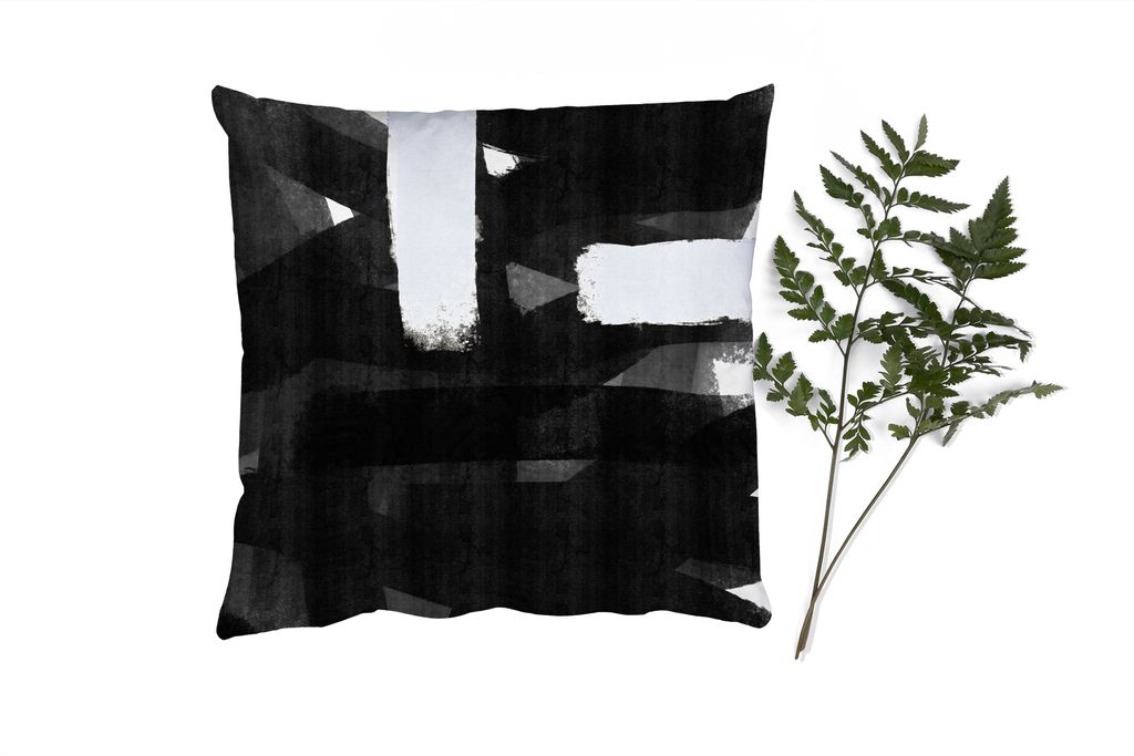 MuchoWow Zierkissen Sofakissen Wohnzimmer Dekokissen 60x60 cm Abstrakt - Pastell - Minimalismus - Sitzfläche - Foto Polster