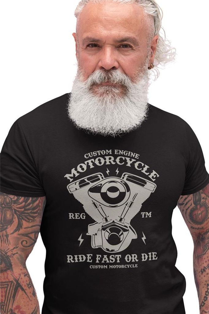 D&B Uni Polo ST00096 Motorcycle Schwarz-Größe M